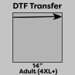DTF Transfer 14" Thumbnail