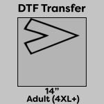 DTF Transfer 14" Thumbnail