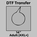 DTF Transfer 14" Thumbnail