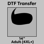 DTF Transfer 14" Thumbnail