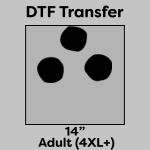 DTF Transfer 14" Thumbnail