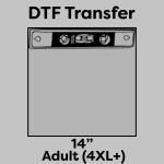 DTF Transfer 14" Thumbnail