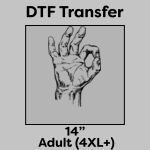 DTF Transfer 14" Thumbnail