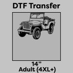 DTF Transfer 14" Thumbnail