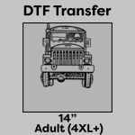DTF Transfer 14" Thumbnail