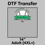 DTF Transfer 14" Thumbnail