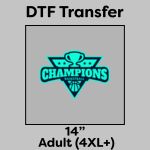 DTF Transfer 14" Thumbnail