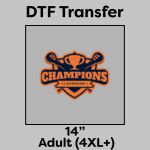 DTF Transfer 14" Thumbnail