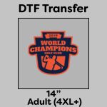 DTF Transfer 14" Thumbnail