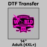 DTF Transfer 14" Thumbnail
