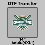 DTF Transfer 14" Thumbnail