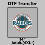 DTF Transfer 14" Thumbnail