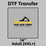 DTF Transfer 14" Thumbnail