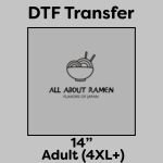 DTF Transfer 14" Thumbnail