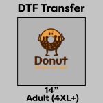 DTF Transfer 14" Thumbnail
