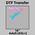 DTF Transfer 14" Thumbnail
