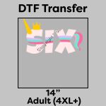 DTF Transfer 14" Thumbnail