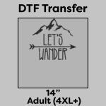 DTF Transfer 14" Thumbnail
