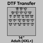 DTF Transfer 14" Thumbnail