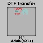 DTF Transfer 14" Thumbnail