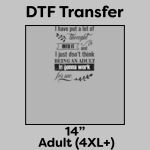 DTF Transfer 14" Thumbnail
