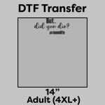 DTF Transfer 14" Thumbnail