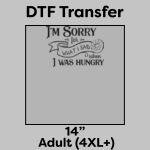DTF Transfer 14" Thumbnail