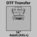 DTF Transfer 14" Thumbnail