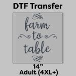 DTF Transfer 14" Thumbnail