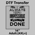 DTF Transfer 14" Thumbnail