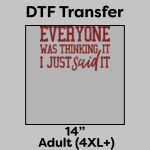 DTF Transfer 14" Thumbnail