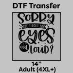 DTF Transfer 14" Thumbnail
