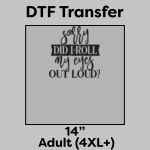 DTF Transfer 14" Thumbnail