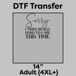 DTF Transfer 14" Thumbnail