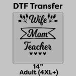 DTF Transfer 14" Thumbnail