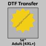 DTF Transfer 14" Thumbnail