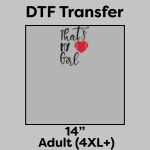 DTF Transfer 14" Thumbnail