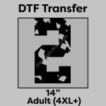 DTF Transfer 14" Thumbnail