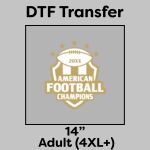 DTF Transfer 14" Thumbnail