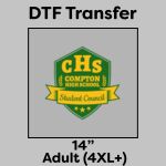 DTF Transfer 14" Thumbnail