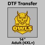 DTF Transfer 14" Thumbnail