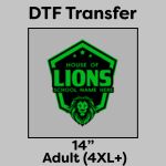 DTF Transfer 14" Thumbnail