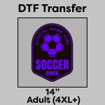 DTF Transfer 14" Thumbnail