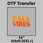 DTF Transfer 14" Thumbnail