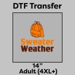 DTF Transfer 14" Thumbnail