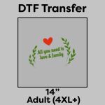 DTF Transfer 14" Thumbnail