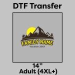 DTF Transfer 14" Thumbnail