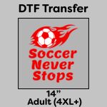 DTF Transfer 14" Thumbnail