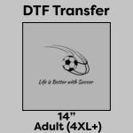 DTF Transfer 14" Thumbnail