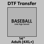 DTF Transfer 14" Thumbnail